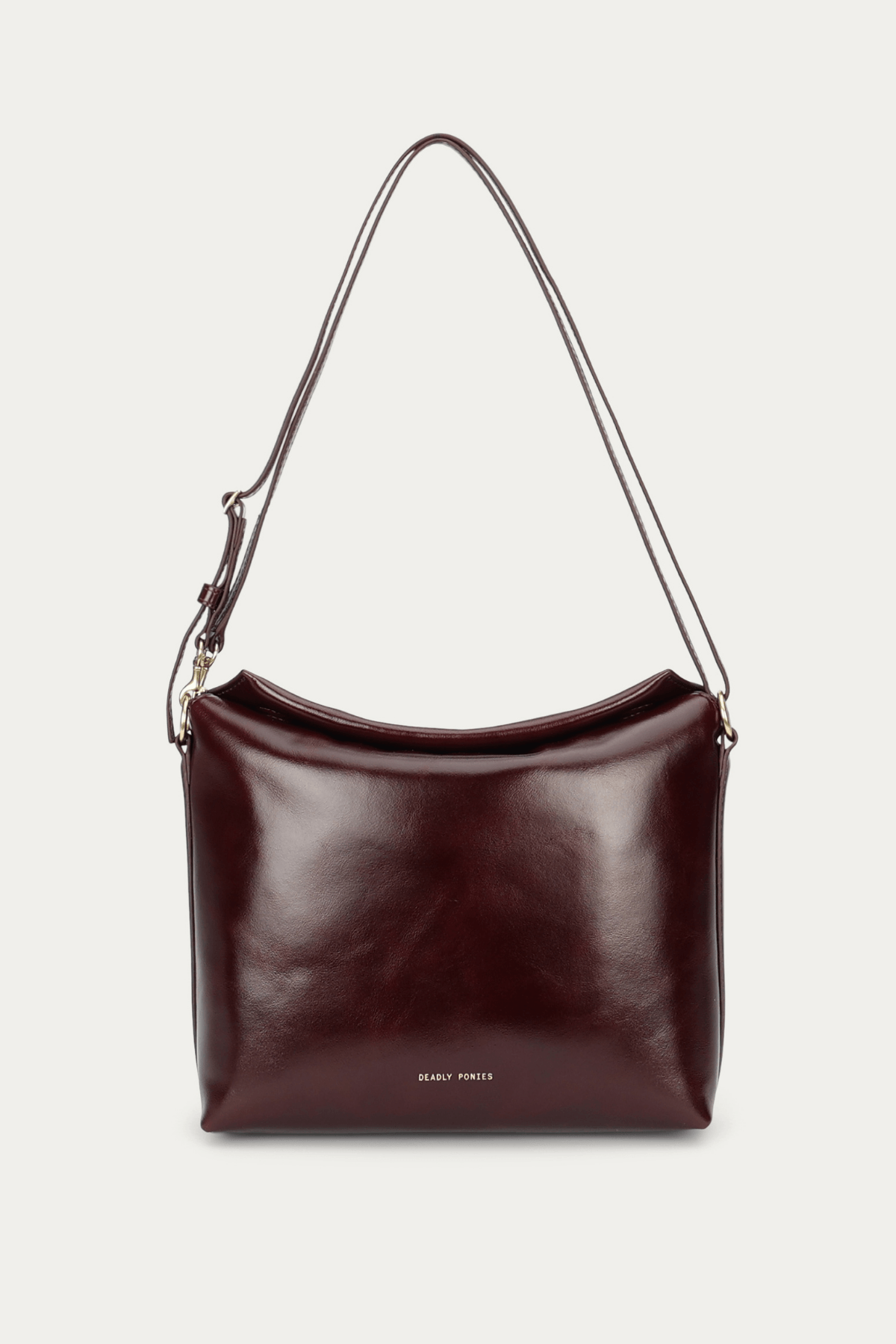 PIPER BAG DARK CHERRY GLOSS