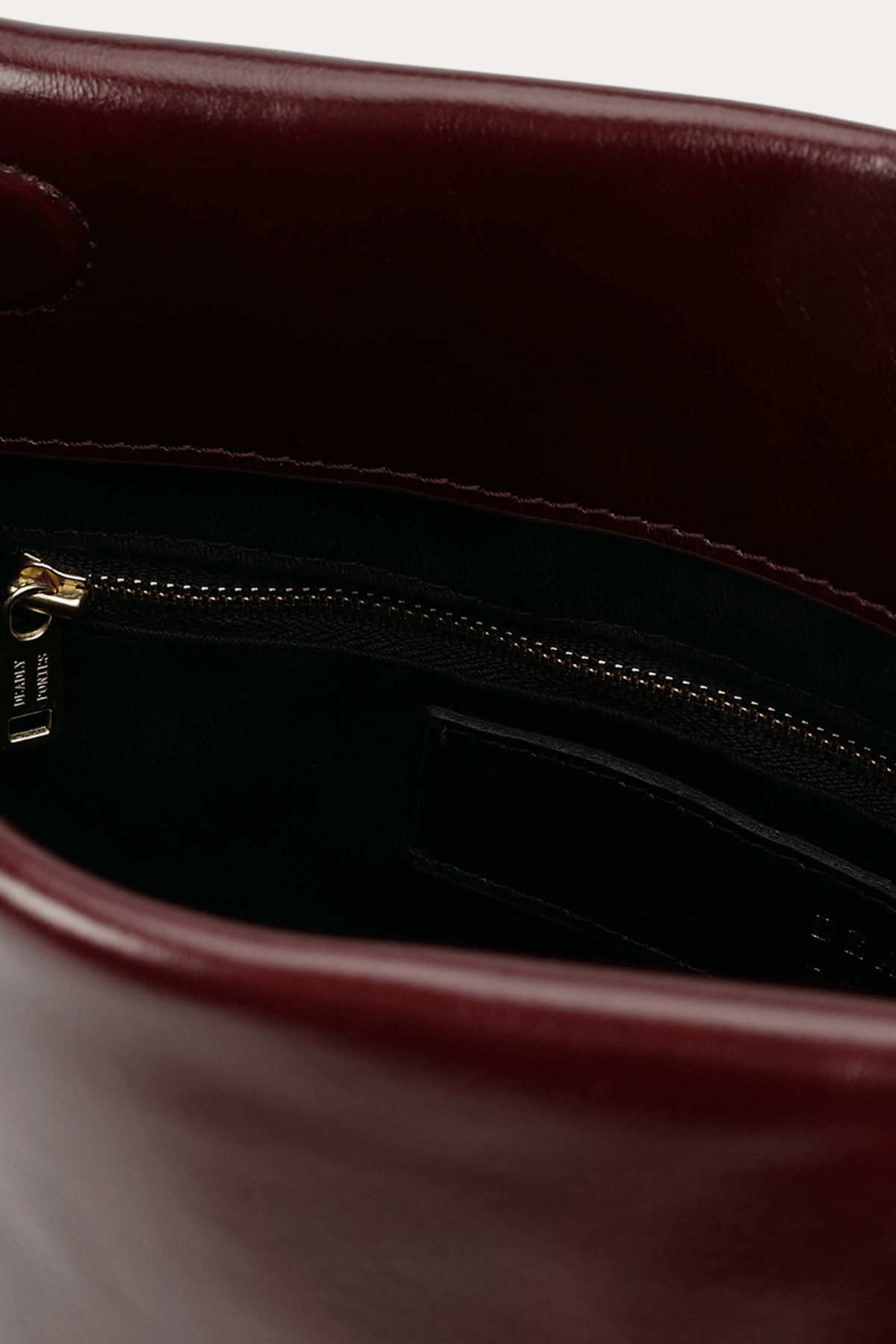PIPER BAG DARK CHERRY GLOSS
