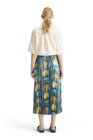 PLEATED PRINTED SKIRT EMBASSY PRINT