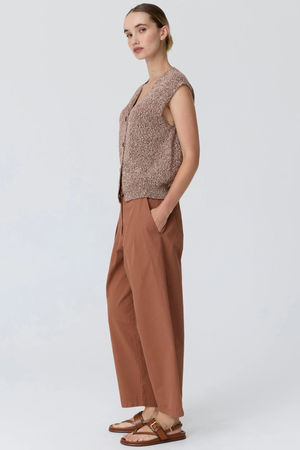 ALMA BARREL PANT TOFFEE