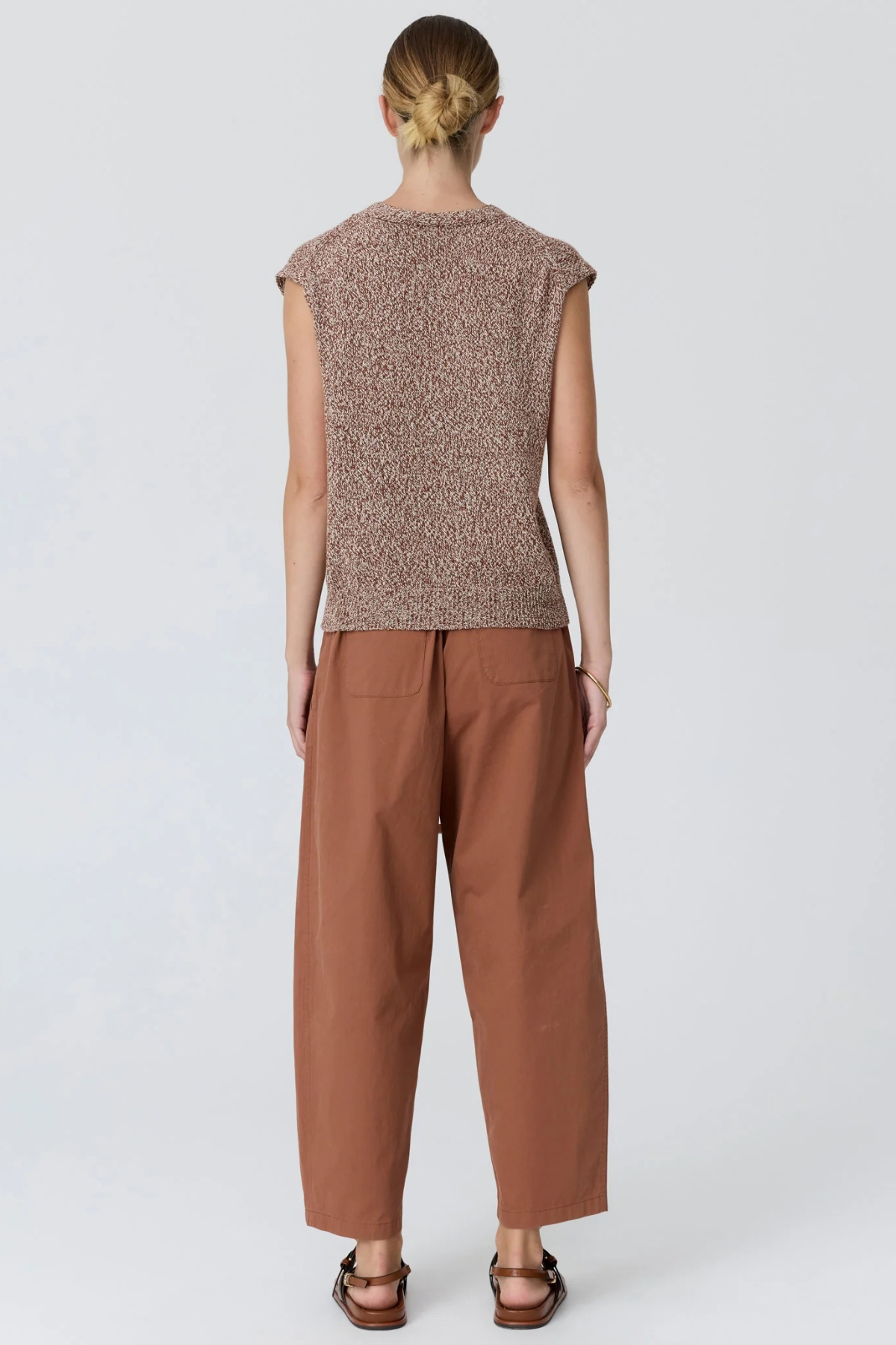 ALMA BARREL PANT TOFFEE