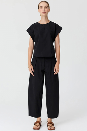 ALMA BARREL PANT BLACK