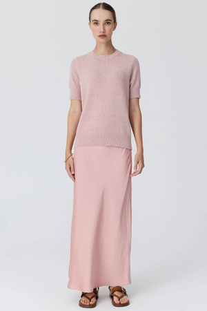 CEDAR LUREX KNIT TOP PINK/ROSE