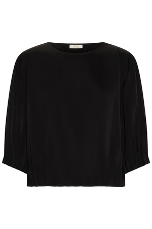 INNES TUCK TOP BLACK