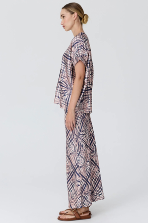 LATTICE TOP PINK CHECK
