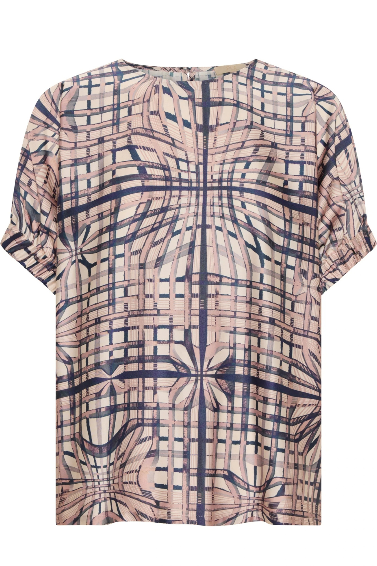 LATTICE TOP PINK CHECK
