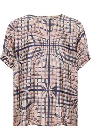 LATTICE TOP PINK CHECK