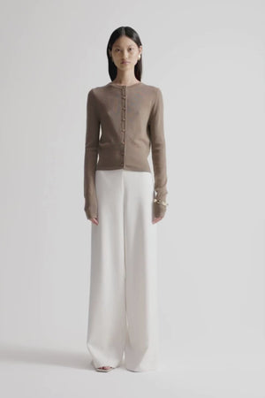 MADELEINE KNIT CARDIGAN CAMEL