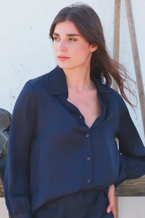 CELA SOFT BLOUSE ECLIPSE