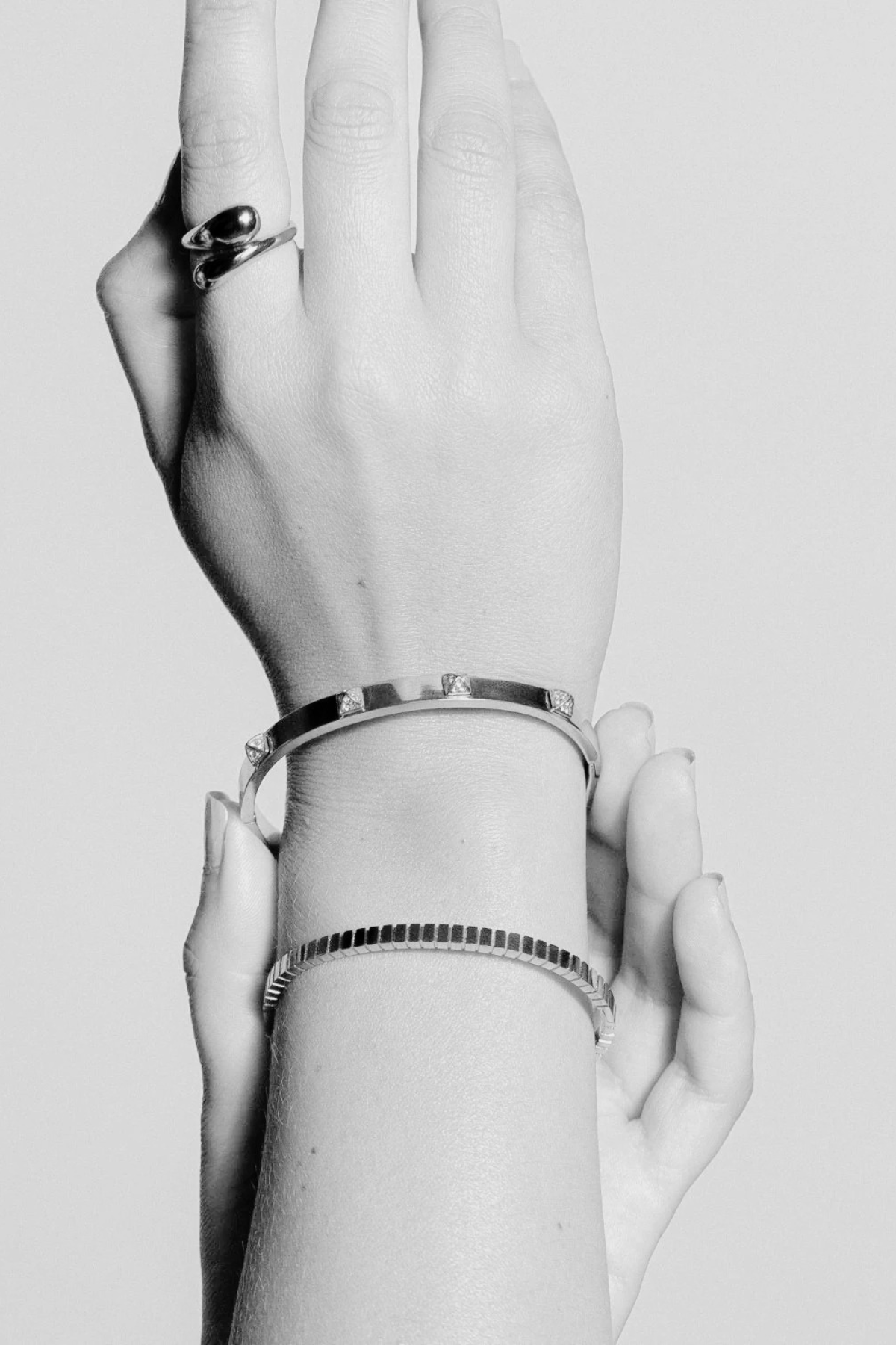 PRISM BANGLE SILVER