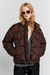 QUEST MONOGRAM DOWN PUFFER MAHOGANY