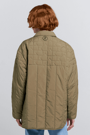 QUILTED VOYAGER JACKET HERB GREEN