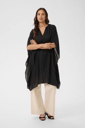 RAAFA KAFTAN BLACK