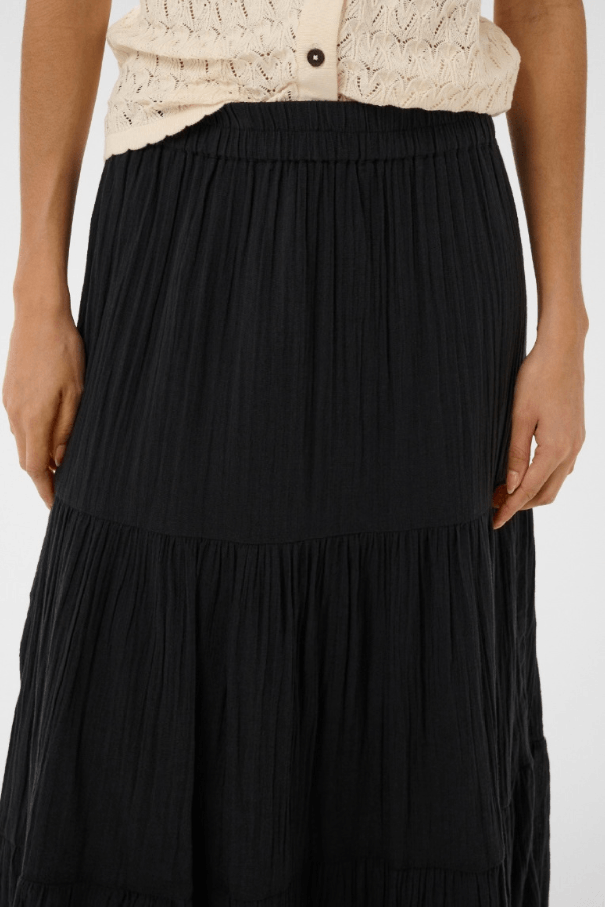 RAAFA SKIRT BLACK