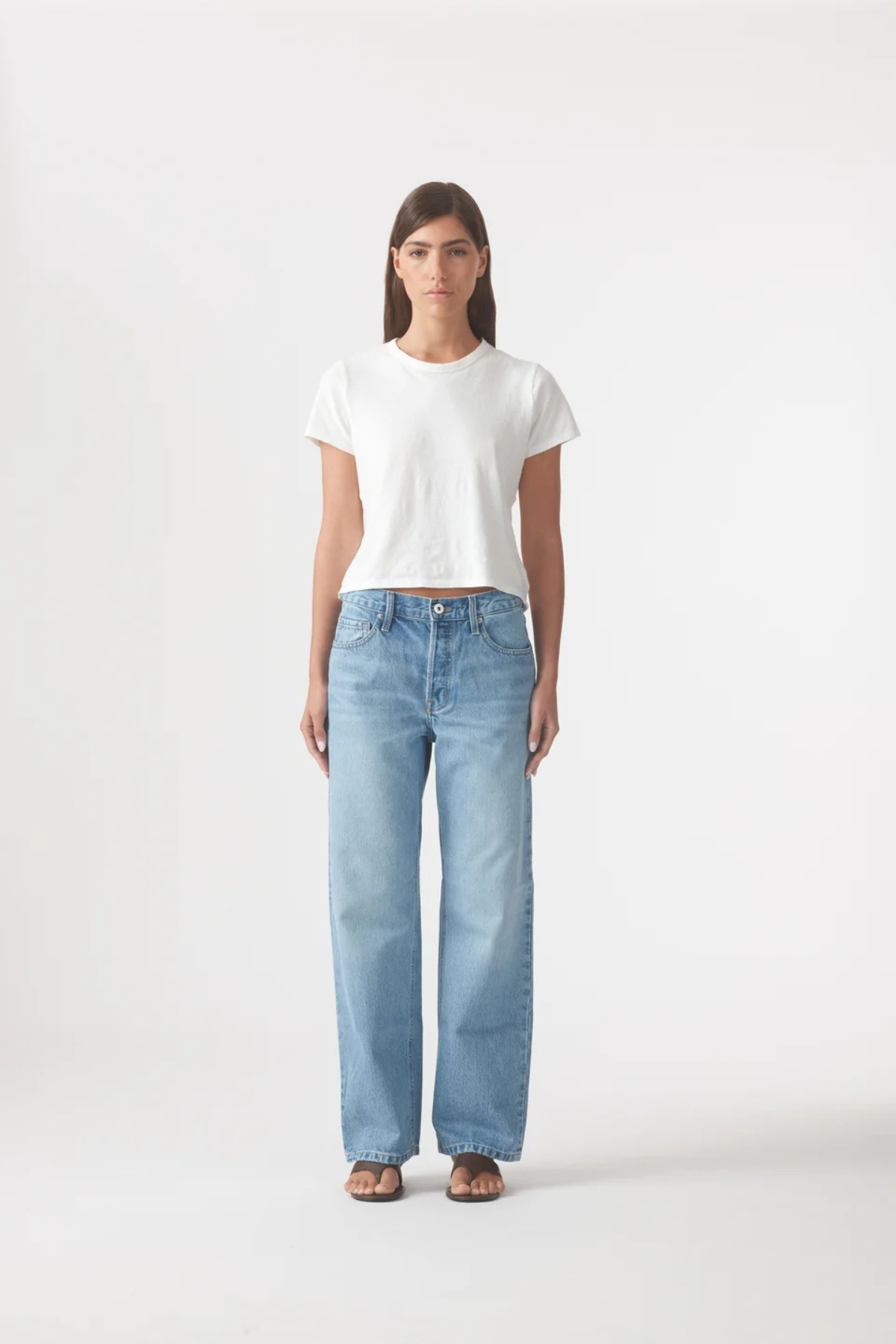 RACHEL MID BOYFRIEND JEAN 29" VINTAGE BLUE