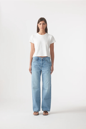 RACHEL MID BOYFRIEND JEAN 29" VINTAGE BLUE