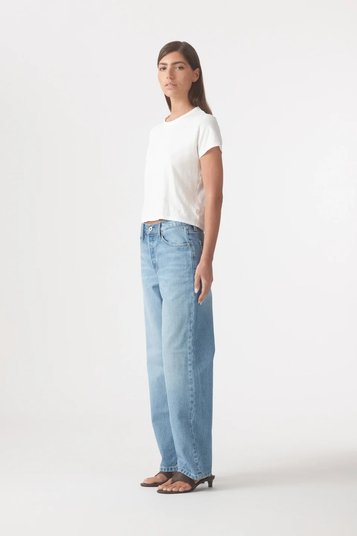 RACHEL MID BOYFRIEND JEAN 29" VINTAGE BLUE