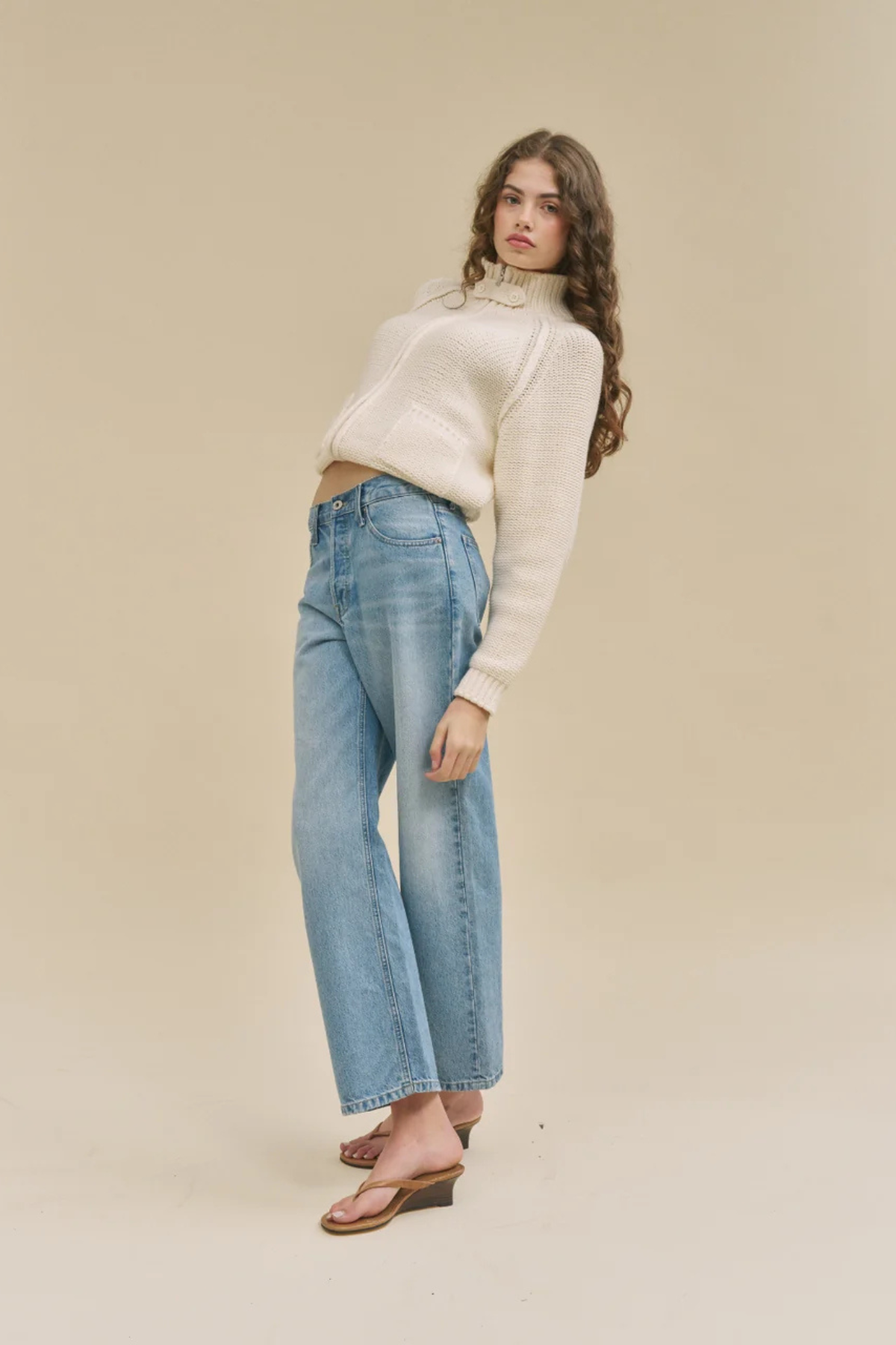 RACHEL MID BOYFRIEND JEAN 29" VINTAGE BLUE