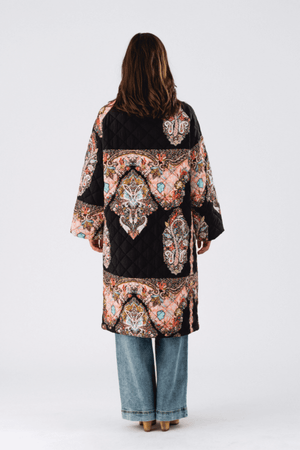 RANDI COAT FLOWER PRINT