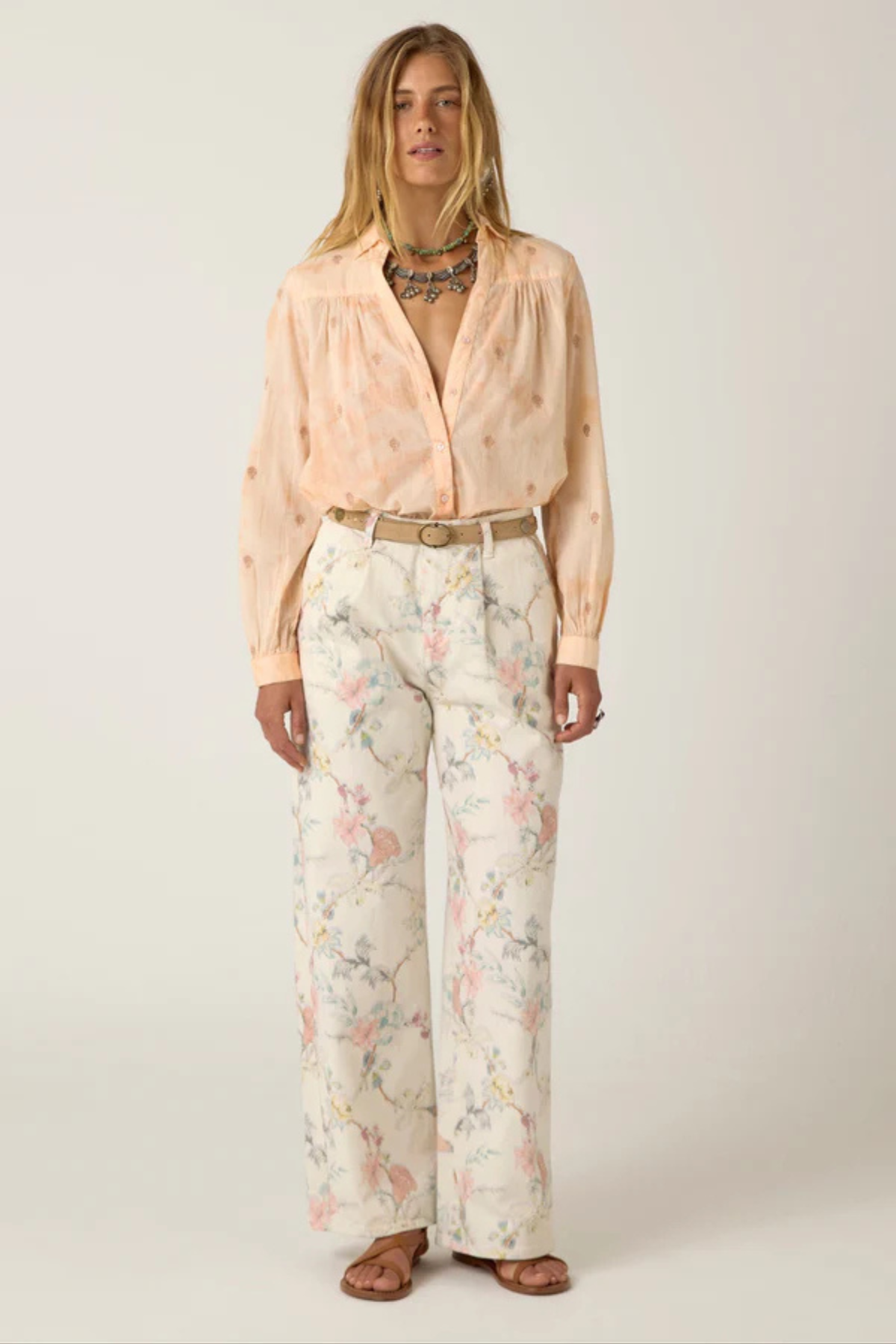 RANI SHIRT MINERAL CORAL