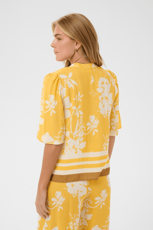 RASHEDA BLOUSE GOLDEN APRICOT