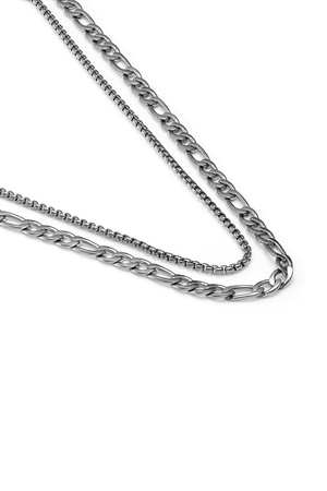 REFLECTION NECKLACE SILVER