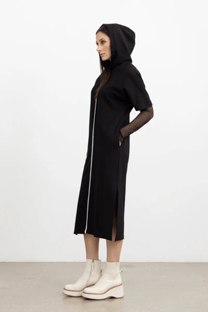 REFLECTIVE REVEL DRESS BLACK
