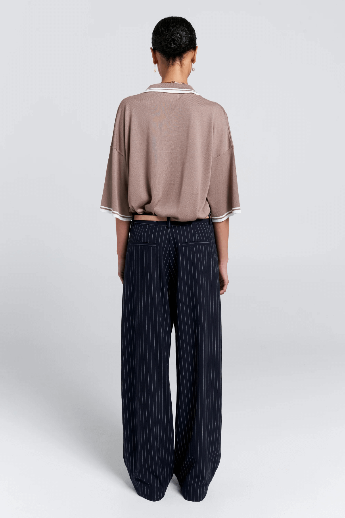 RELAX KNIT POLO TAUPE