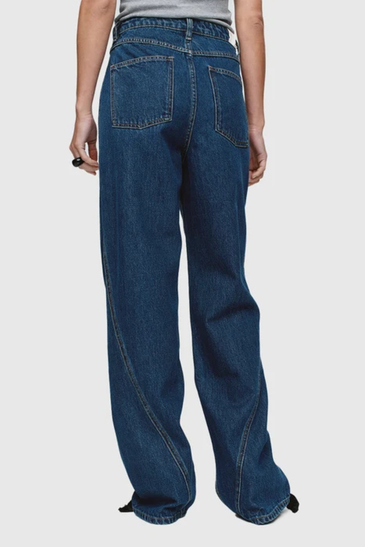 RELAXED CURVE JEANS WASHED INIDGO