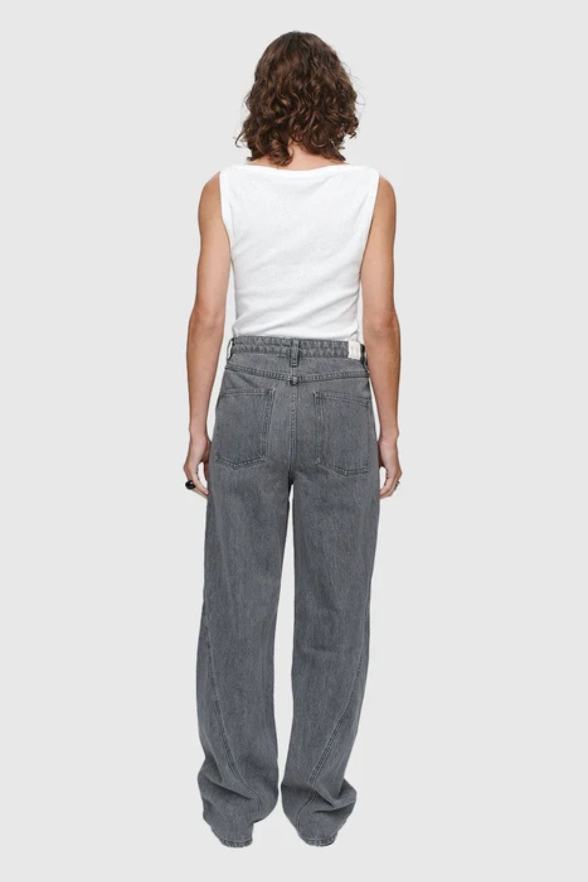 RELAXED CURVE JEANS STONE