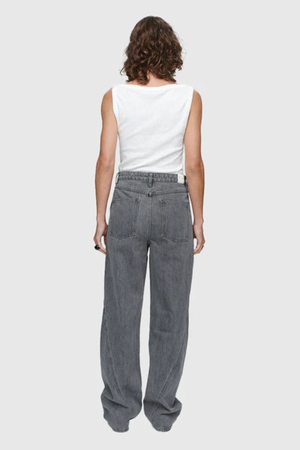 RELAXED CURVE JEANS STONE