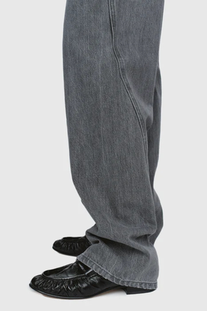 RELAXED CURVE JEANS STONE