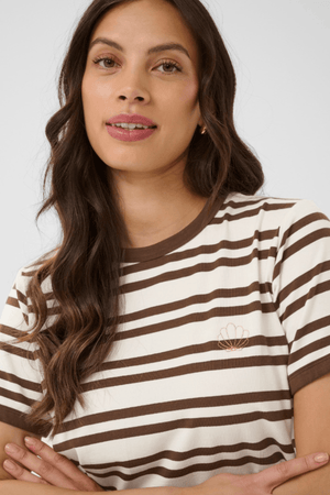 RENALDA T-SHIRT FONDUE FUDGE