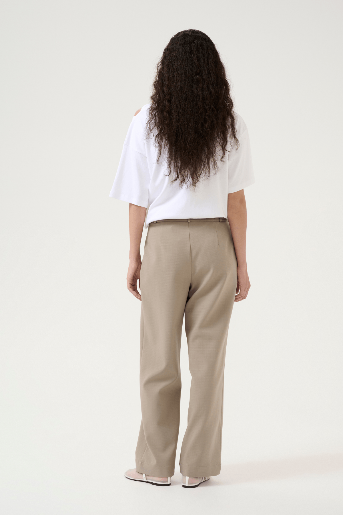 RENEE HOLE TEE BRIGHT WHITE