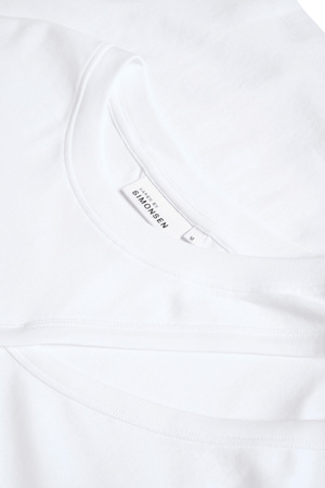 RENEE HOLE TEE BRIGHT WHITE