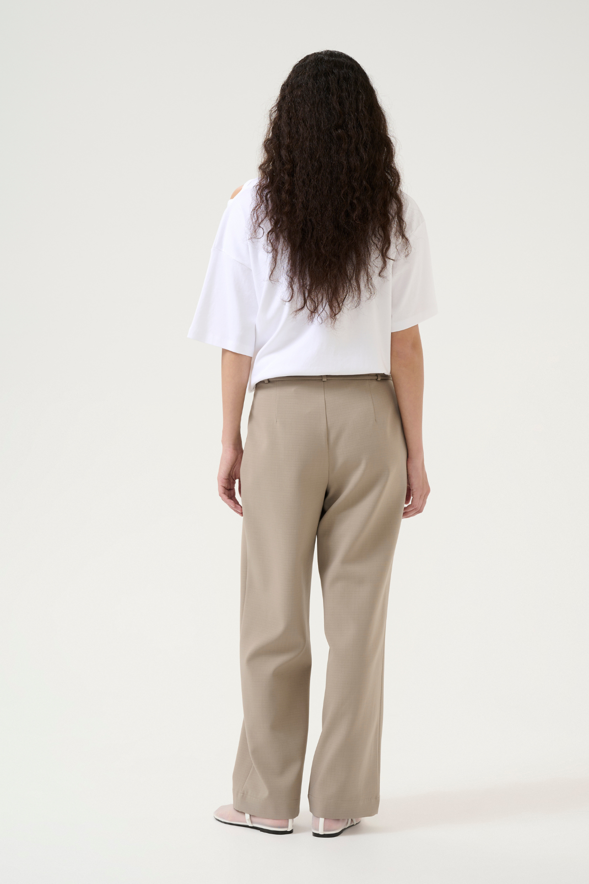 RENEE HOLE TEE BRIGHT WHITE