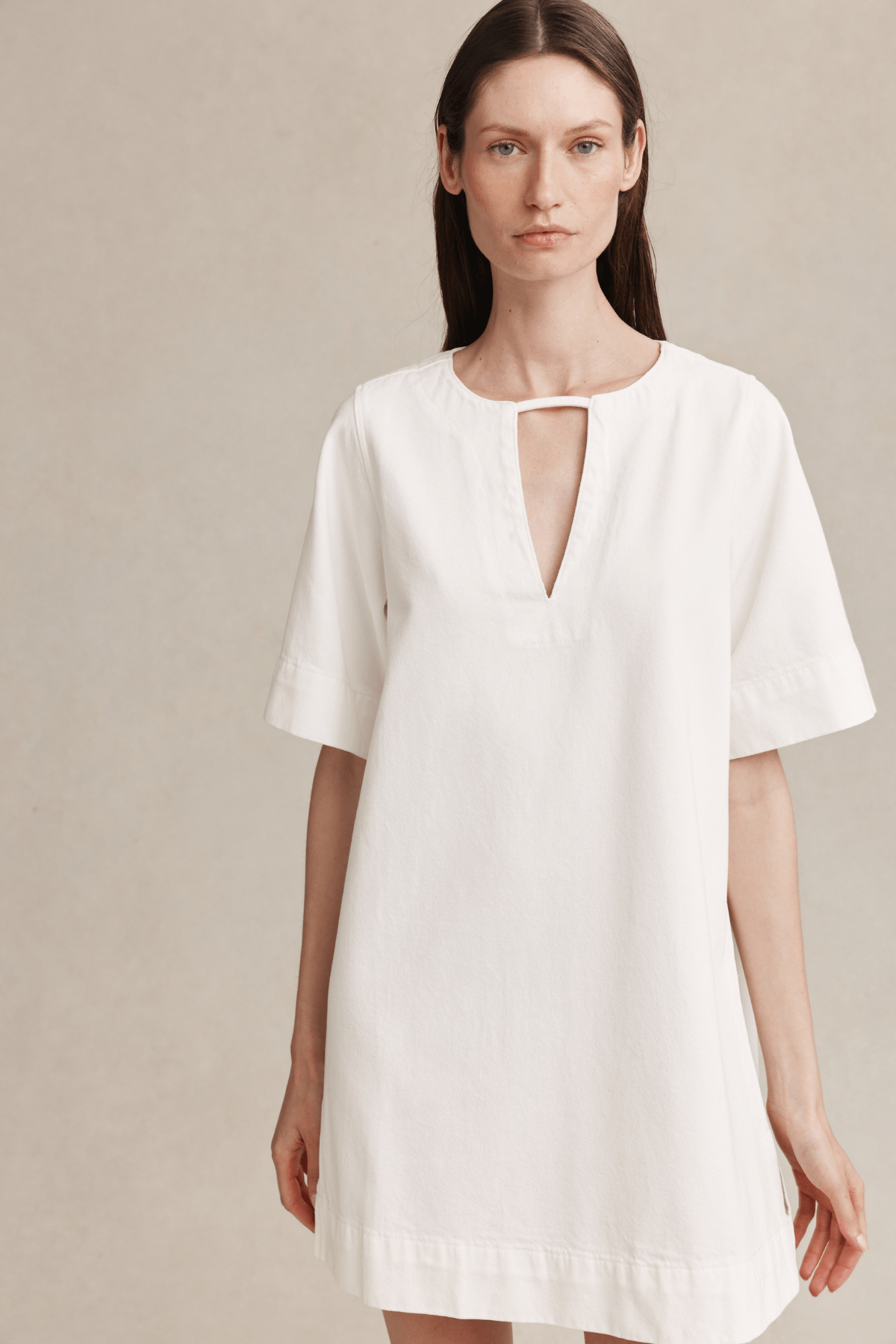 RENNIE DRESS BLANC