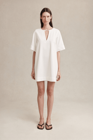 RENNIE DRESS BLANC