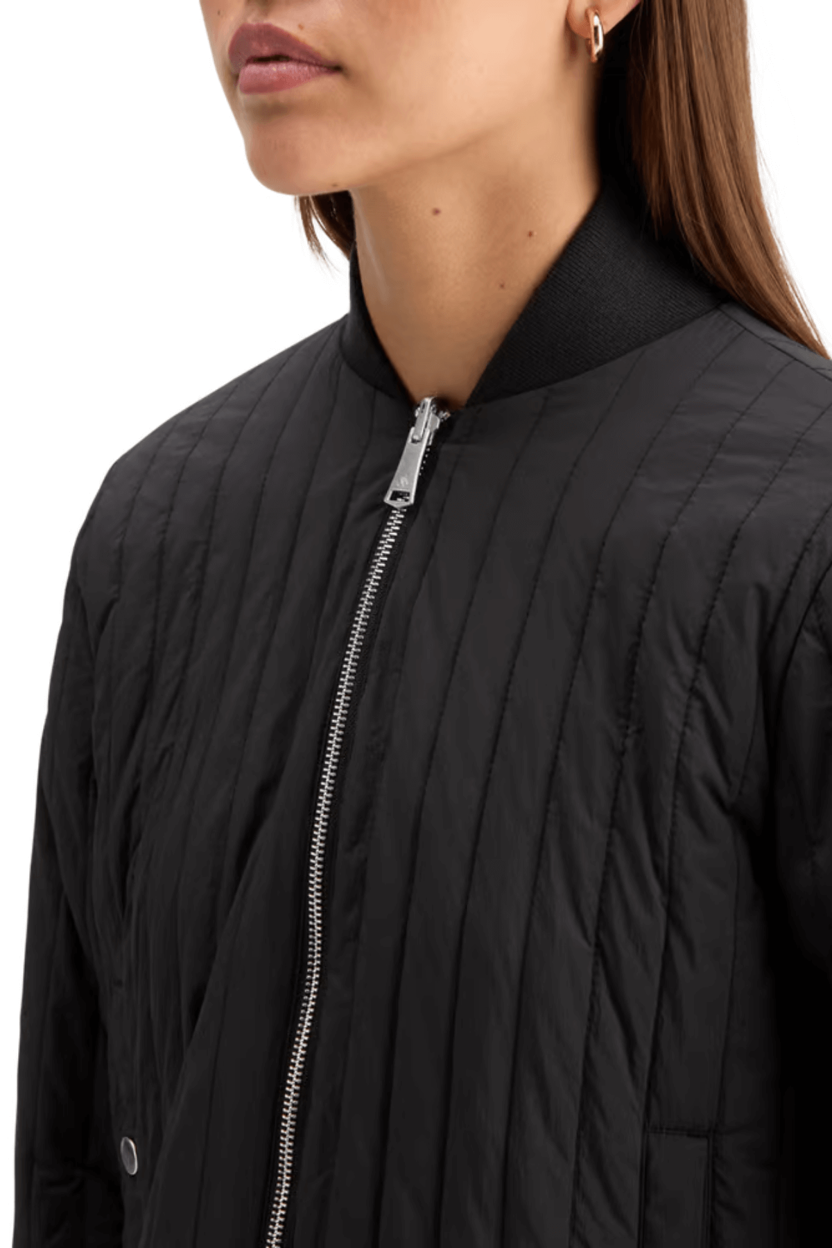 REVERSIBLE BOMBER EVENING BLACK