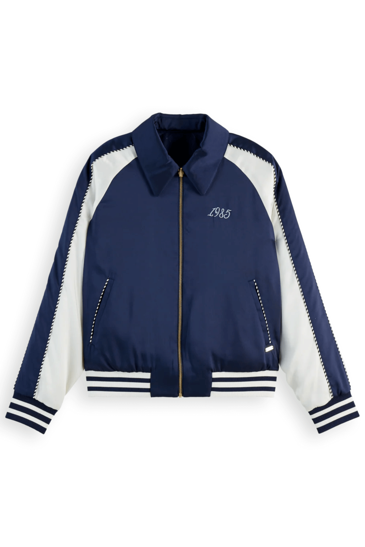 REVERSIBLE SOUVENIR JACKET NAVY/SOFT ICE