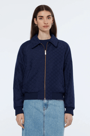 REVERSIBLE SOUVENIR JACKET NAVY/SOFT ICE