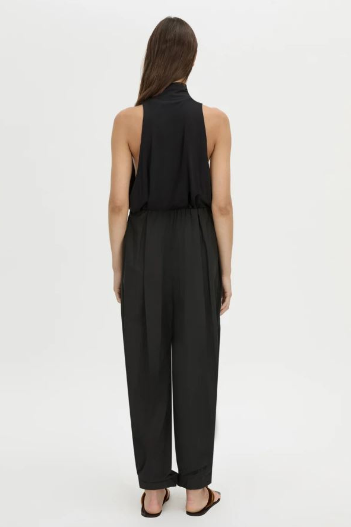 RHIA BALLOON LEG PANT BLACK