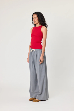 RHODES PANTS GREY STRIPE