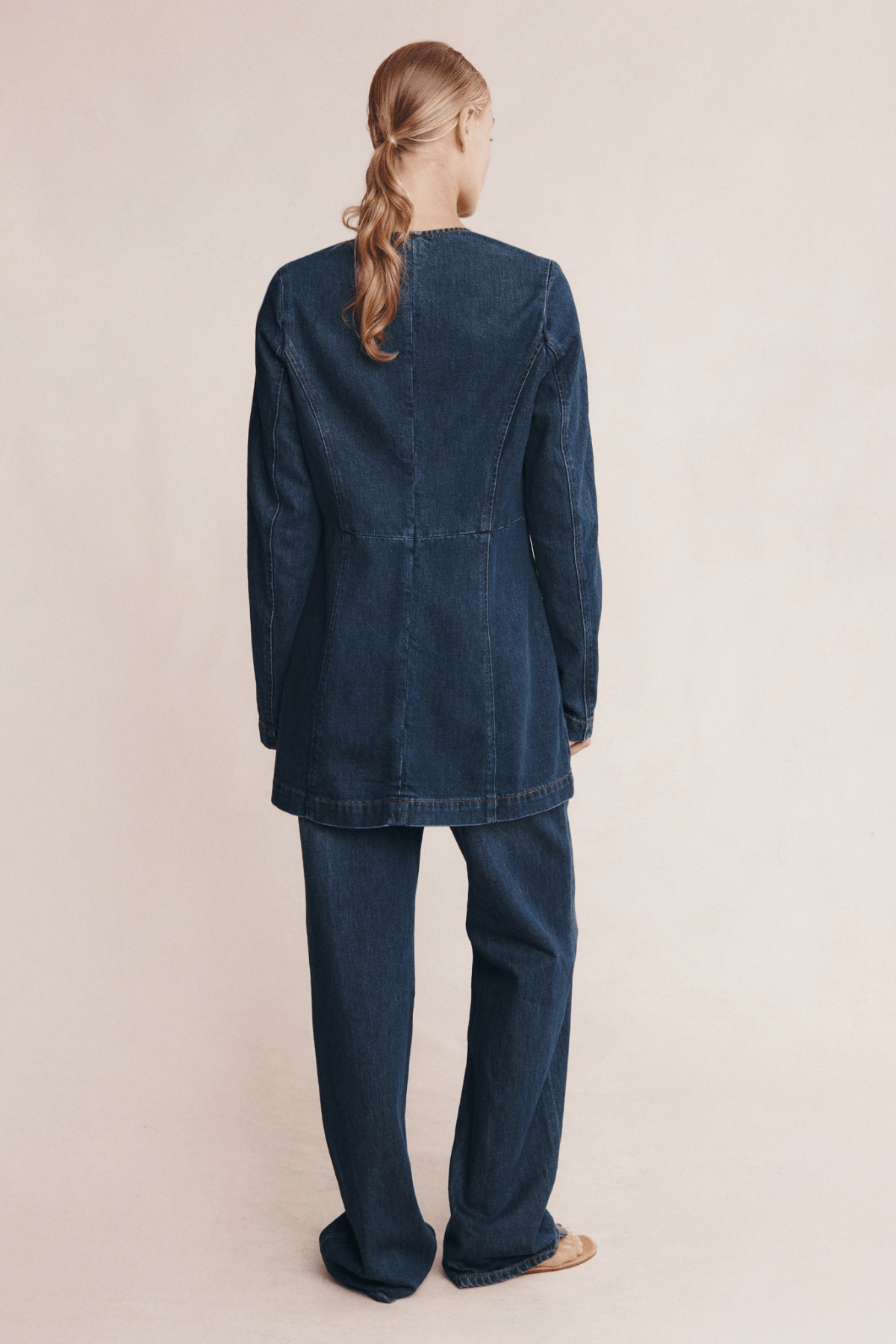 RIANA JACKET DARK WASH