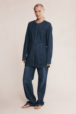RIANA JACKET DARK WASH