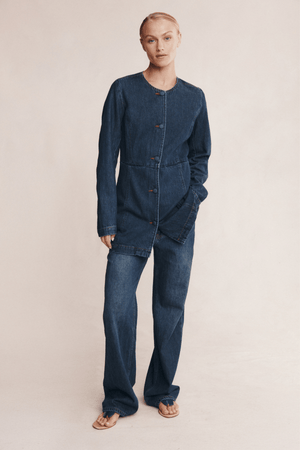 RIANA JACKET DARK WASH