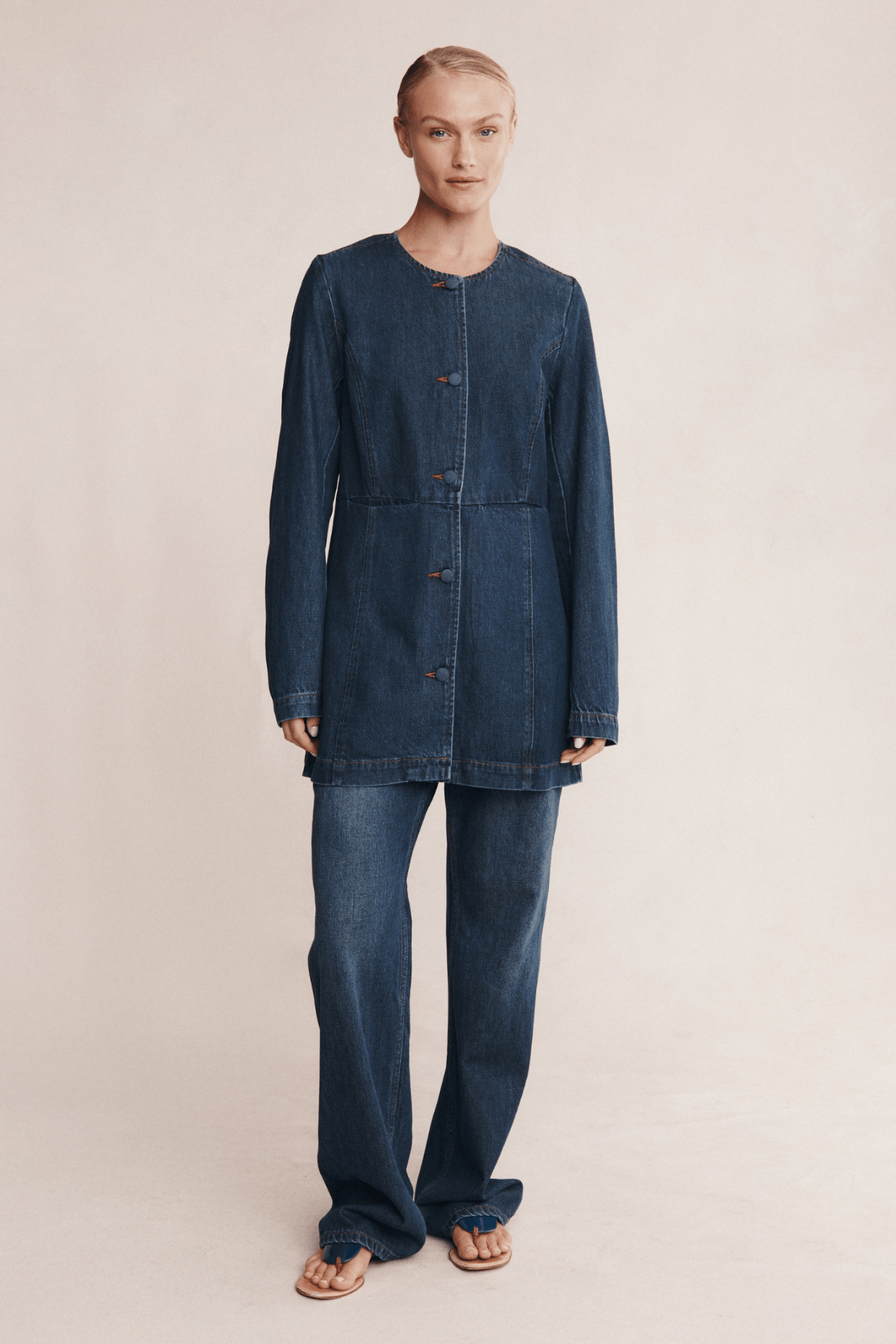 RIANA JACKET DARK WASH