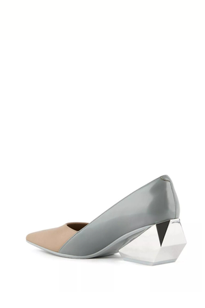 RICKY PUMP MID TAUPE MIX
