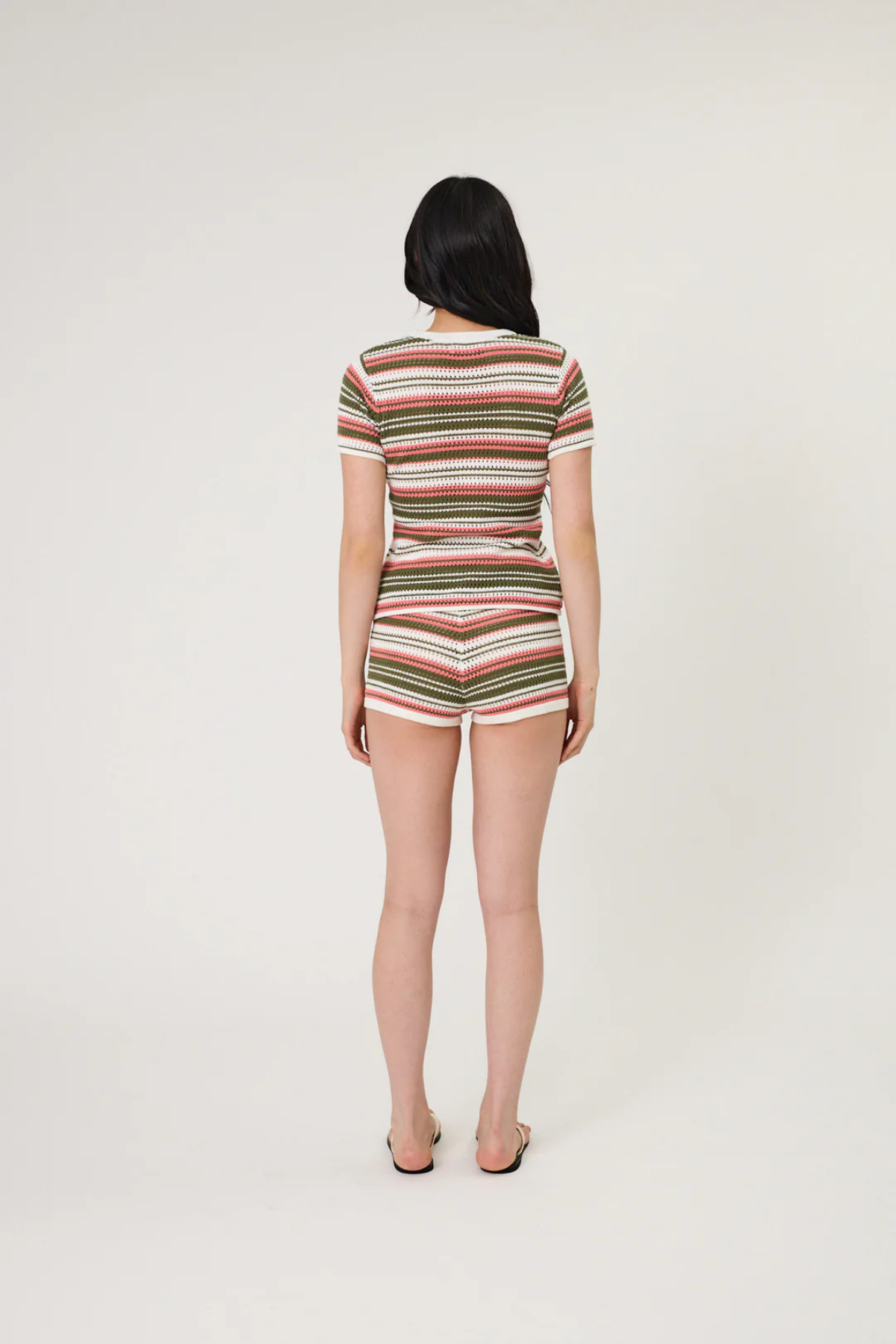 RIO TEE SEAWEED STRIPE