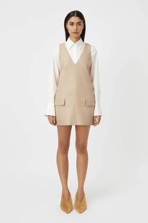 RIPLEY DRESS CARAMEL
